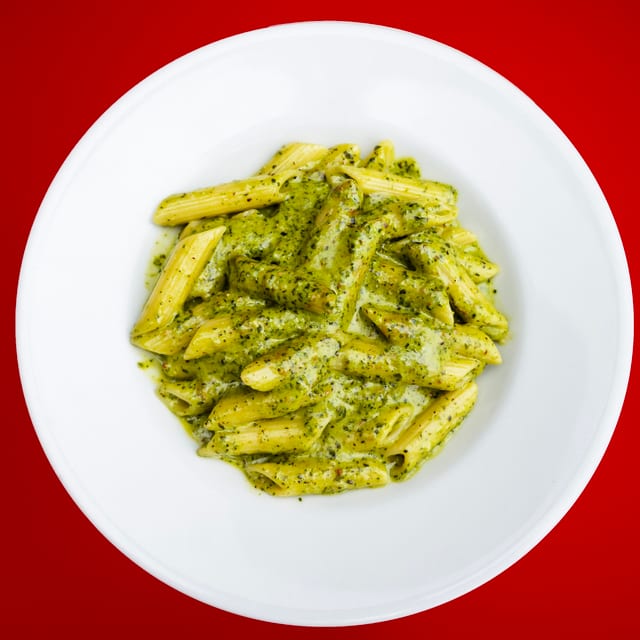 Pasta al Pesto.