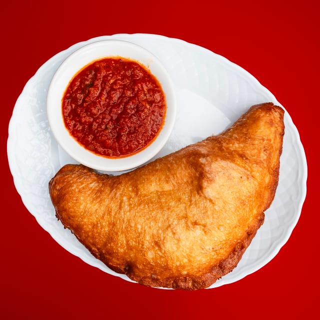 Fried Cheese Calzone.