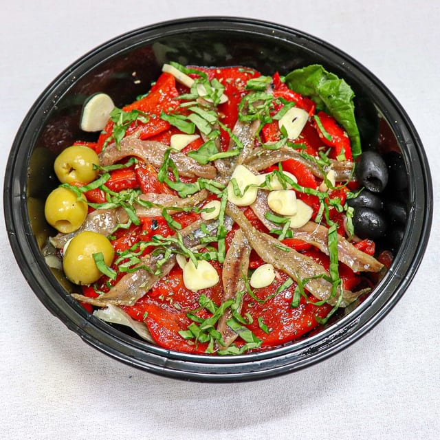 Anchovies & Pimento.