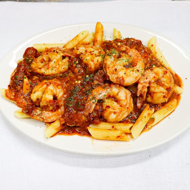Shrimp Fra Diavolo.