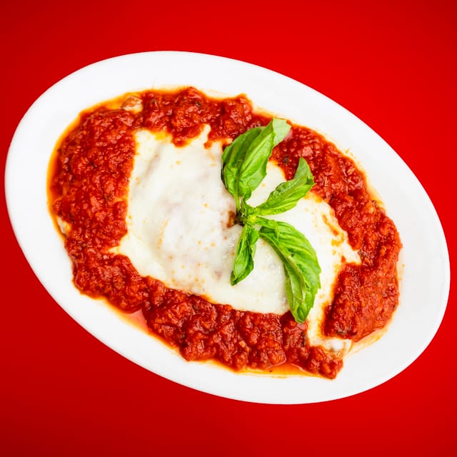 Chicken Parmigiana (Lunch).
