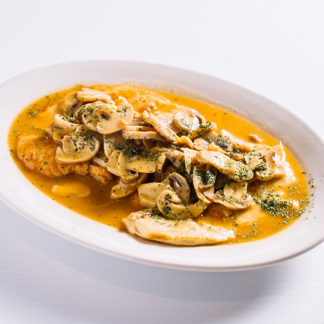 Chicken Marsala.