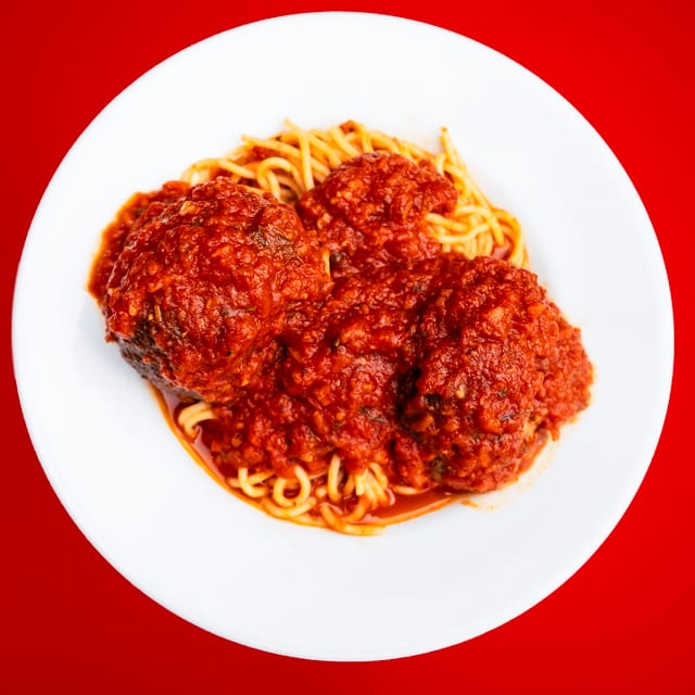 Spaghetti with Meatballs.