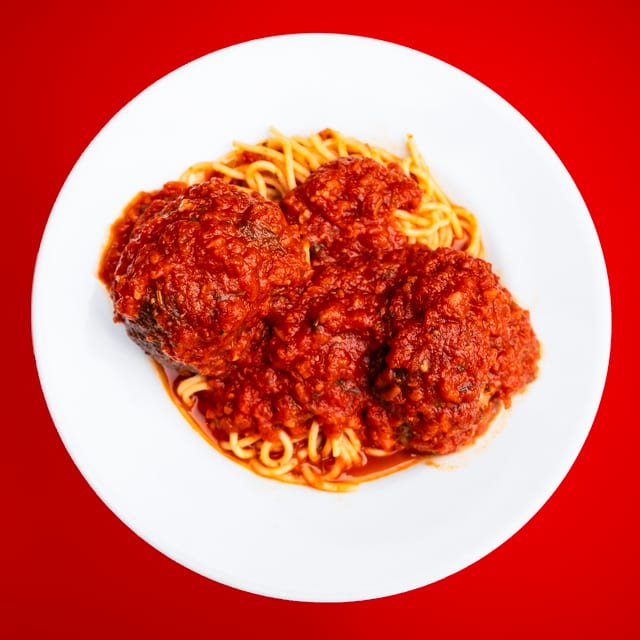 Spaghetti With Meatballs.