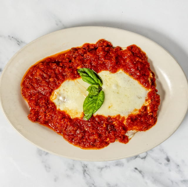 Chicken Parmigiana.