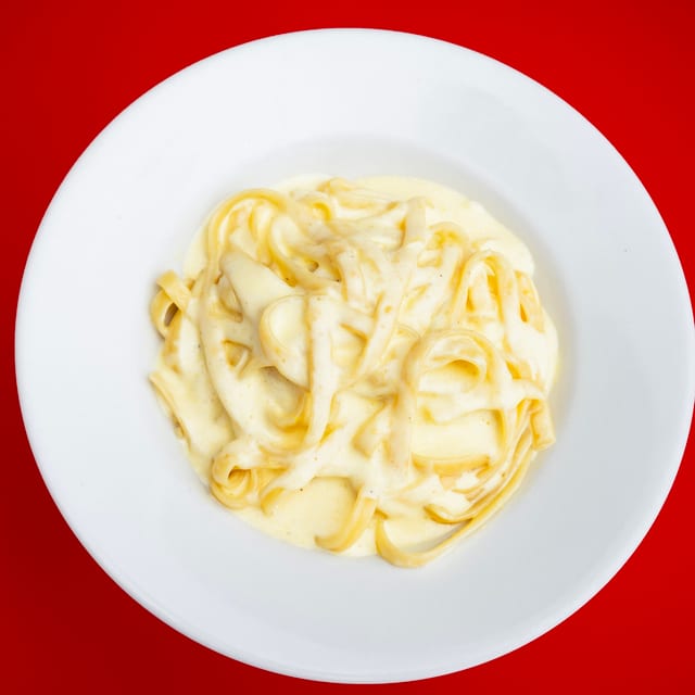 Fettuccine Alfredo.