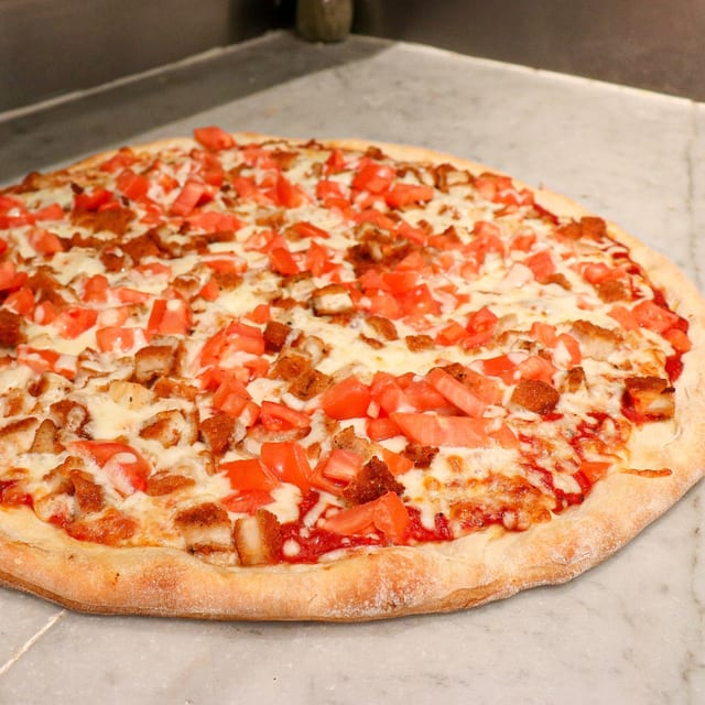 Chicken Cutlet & Tomatoes Pie (Personal).