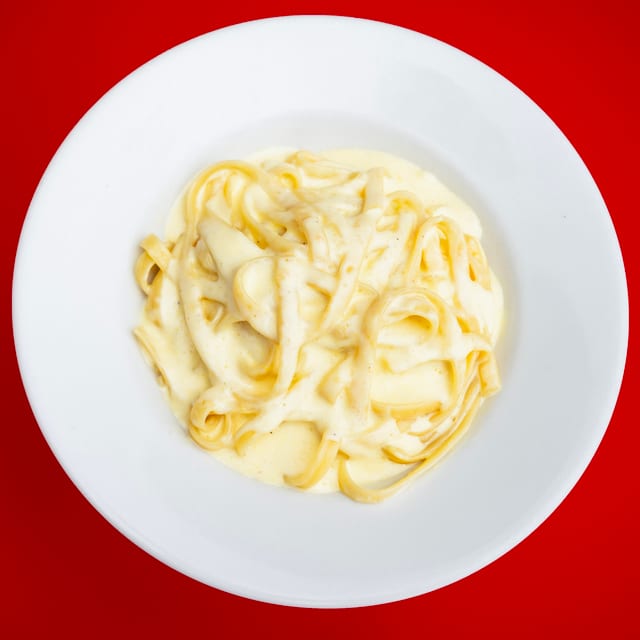 Fettuccine Alfredo.