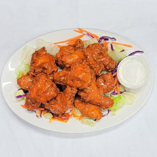 Wings (6) w/ Fries (Lunch)