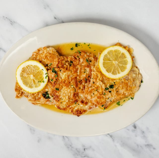 Veal Scaloppine Francese.