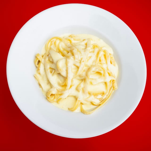 Fetuccine Alfredo.