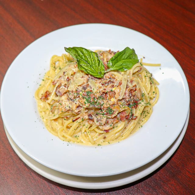 Spaghetti Carbonara.