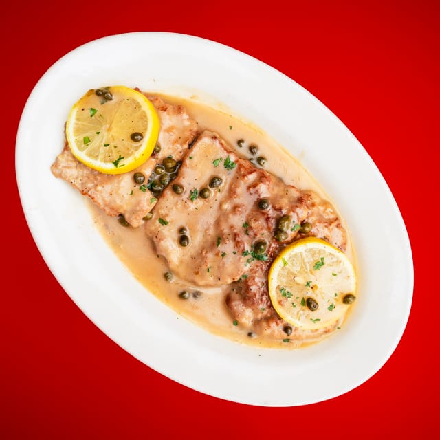 Veal Scaloppine Picatta.